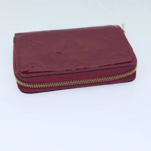 LOUIS VUITTON Monogram Vernis Zippy Coin Purse Wallet Purple - Picture 5 of 15